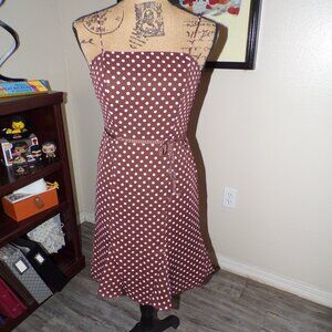 CDC Petite Polka Dot Dress